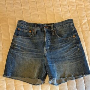 Madewell High-Rise Denim Shorts